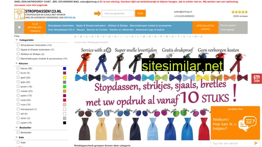 Stropdassen123 similar sites