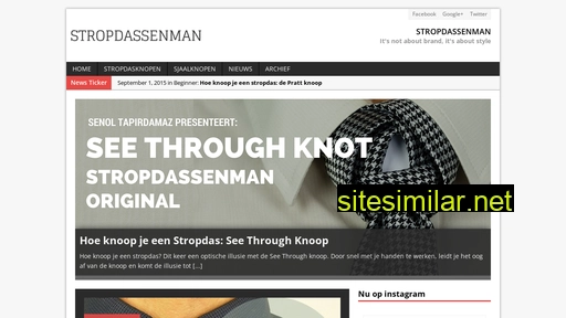 stropdassenman.nl alternative sites