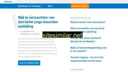 studeert.nl alternative sites
