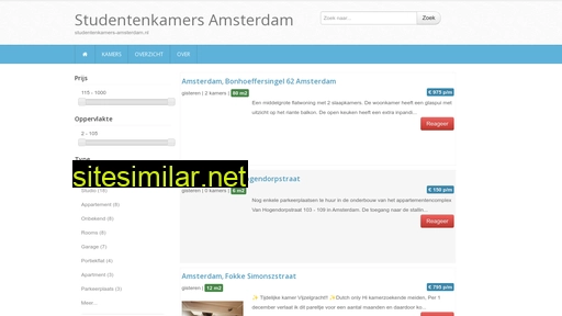 studentenkamers-amsterdam.nl alternative sites