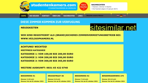 studentenzimmer.nl alternative sites