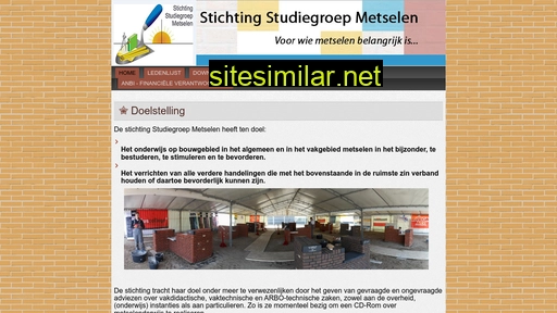 studiegroepmetselen.nl alternative sites
