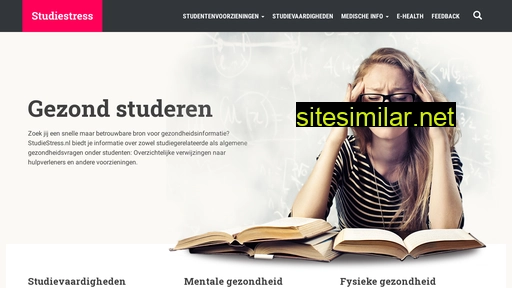 studiestress.nl alternative sites