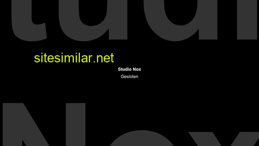 studionox.nl alternative sites