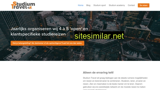 studiumtravel.nl alternative sites