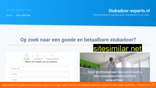 stukadoor-experts.nl alternative sites