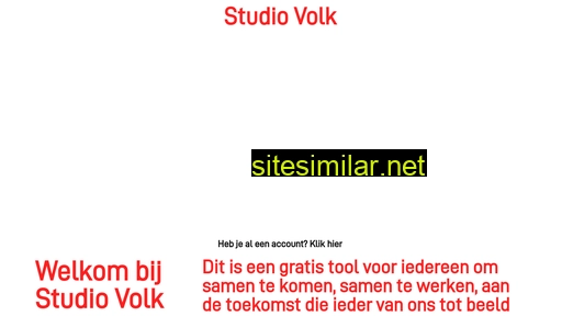 studiovolk.nl alternative sites
