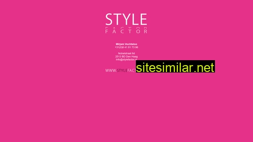 stylefactor.nl alternative sites