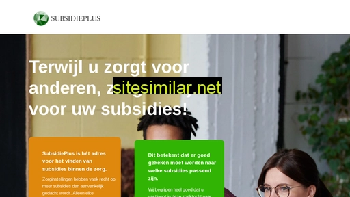 subsidieplus.nl alternative sites