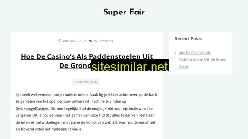 superfair.nl alternative sites
