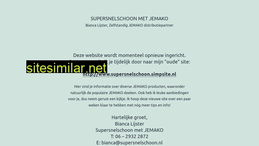 supersnelschoon.nl alternative sites