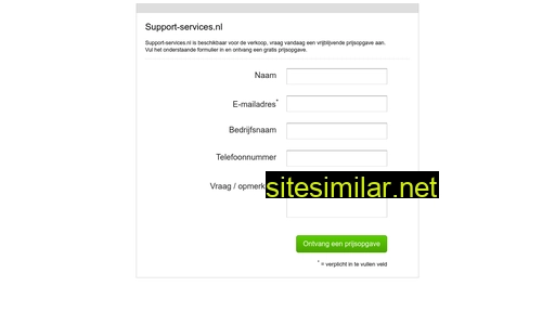 support-services.nl alternative sites