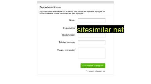 support-solutions.nl alternative sites