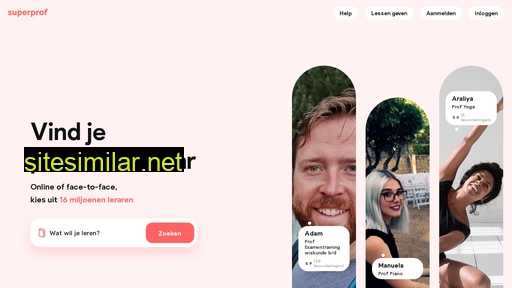 super-prof.nl alternative sites