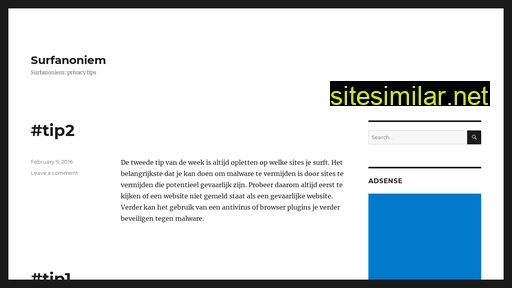 surfanoniem.nl alternative sites