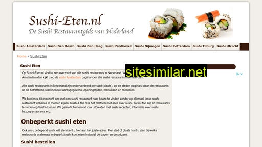 sushi-eten.nl alternative sites