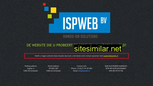 suspended.ispweb.nl alternative sites