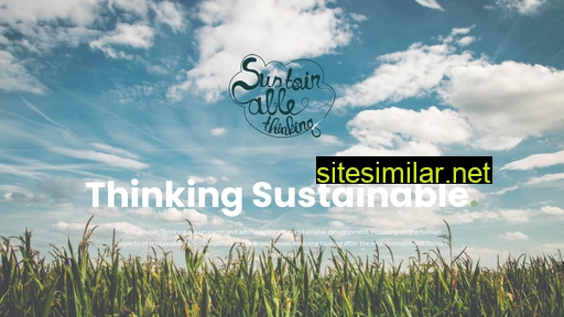 Sustainablethinking similar sites