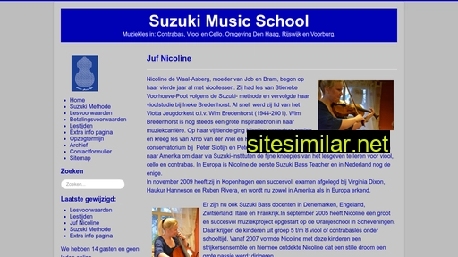 suzukimusicschool.nl alternative sites