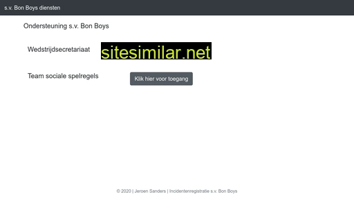 svbonboys.nl alternative sites