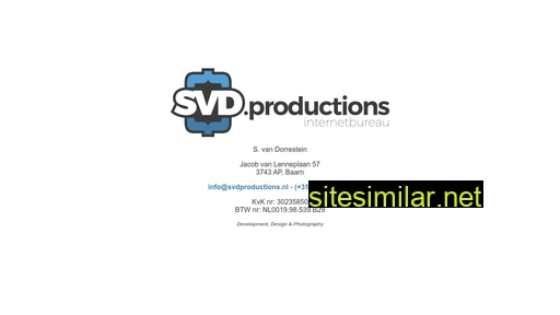 Svdproductions similar sites