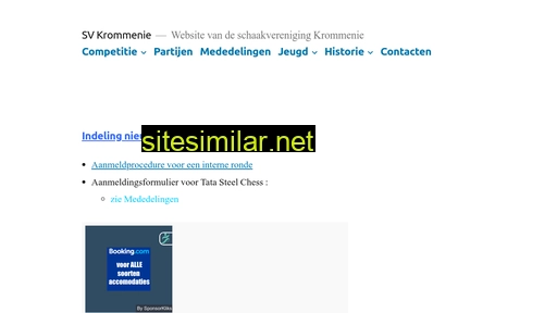 svkrommenie.nl alternative sites