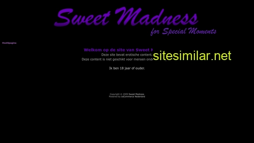 Sweetmadness similar sites