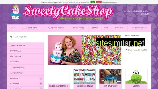sweetycakeshop.nl alternative sites