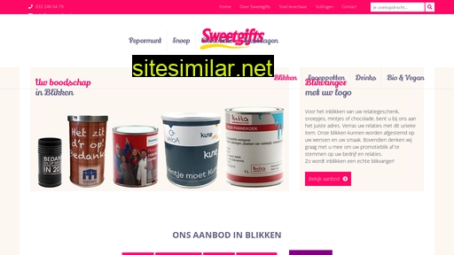 sweetgifts.nl alternative sites