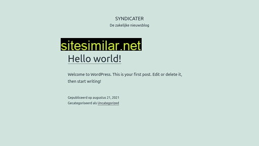 syndicater.nl alternative sites