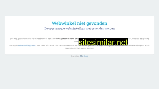 systeemplafond-24.nl alternative sites