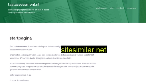 taalassessment.nl alternative sites