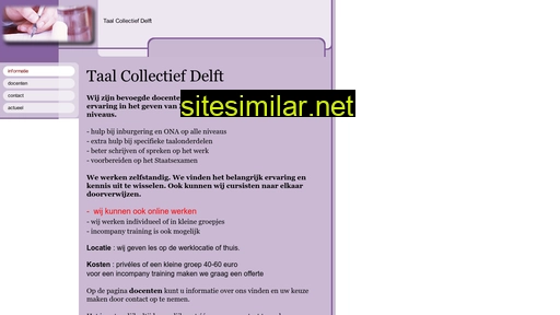 taalcollectiefdelft.nl alternative sites