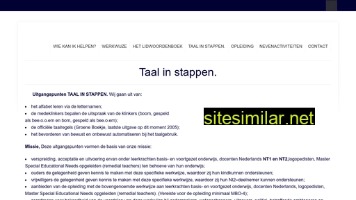 taalinstappen.nl alternative sites