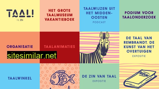 taalmuseum.nl alternative sites