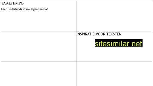taaltempo.nl alternative sites