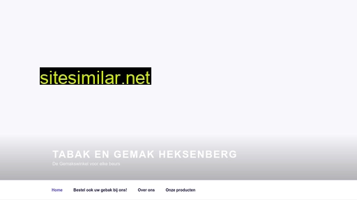 tabakspeciaalzaakheksenberg.nl alternative sites