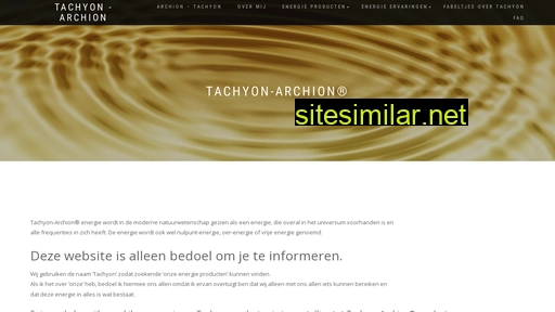 tachyon-archion.nl alternative sites