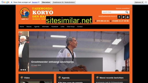 taekwondo-koryo.nl alternative sites