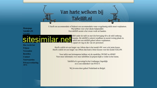 tafellift.nl alternative sites