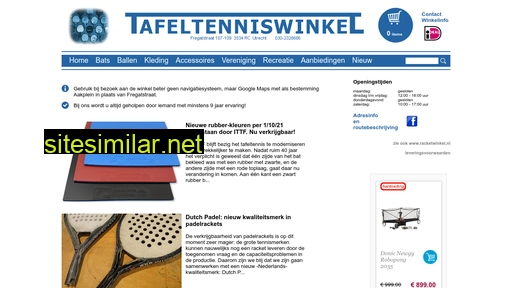 tafeltenniswinkel.nl alternative sites