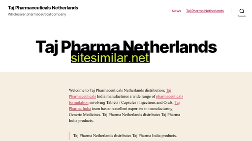 tajpharma.nl alternative sites
