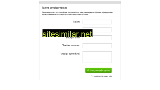 talent-development.nl alternative sites