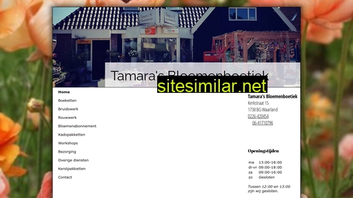 Tamarasbloemenboetiek similar sites