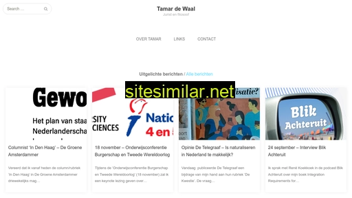 tamardewaal.nl alternative sites
