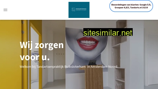 tandartsenpraktijkbuiksloterham.nl alternative sites