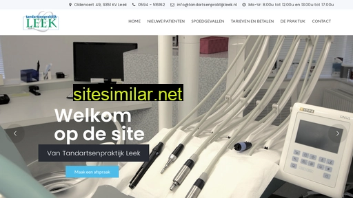 tandartsenpraktijkleek.nl alternative sites
