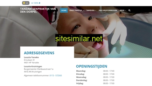 tandartsenpraktijkvandendorpel.nl alternative sites