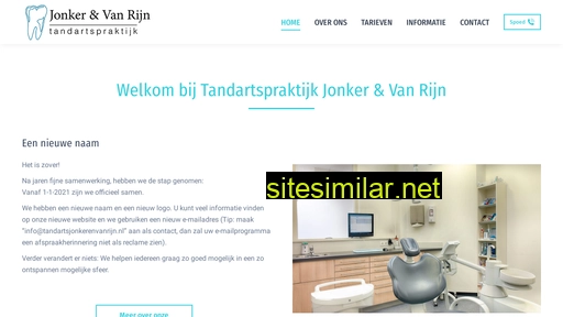 tandartsjonkerenvanrijn.nl alternative sites