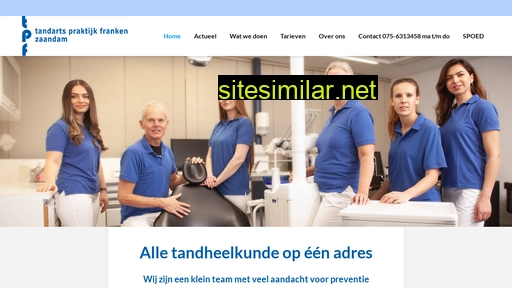 tandartspraktijkfranken.nl alternative sites